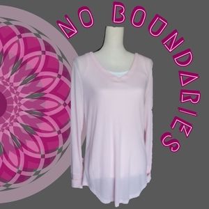 ⬇️No Boundaries Ribbed Tee